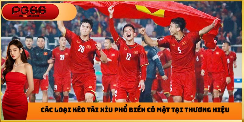 Các loại kèo tài xỉu phổ biến có mặt tại thương hiệu